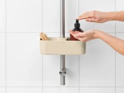 Brabantia ReNew suihkuhylly soft beige