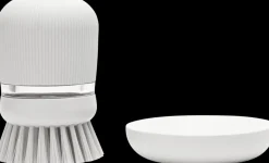 Brabantia Saippuaa annosteleva tiskiharja light grey