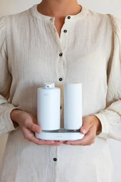 Brabantia SinkStyle saippua-annostelijasetti mineral fresh white