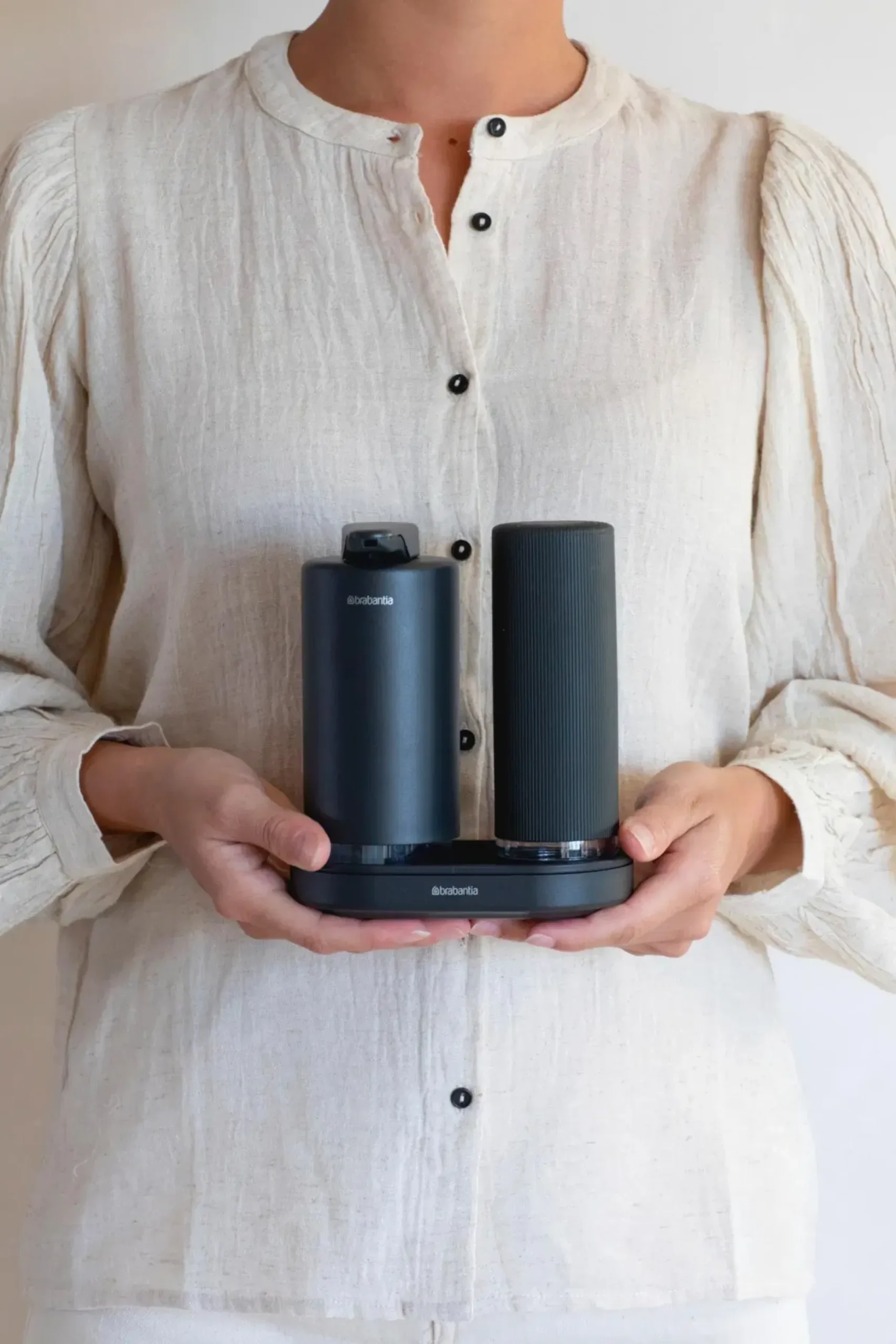 Brabantia SinkStyle saippua-annostelijasetti mineral infinite grey