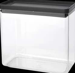 Brabantia Tasty+ pinottava säilytyspurkki 3,5L dark grey