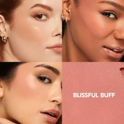 BUXOM Plump Shot" Collagen Peptides Advance Plumping Blush voide-puuteriposkipuna 3,9 g