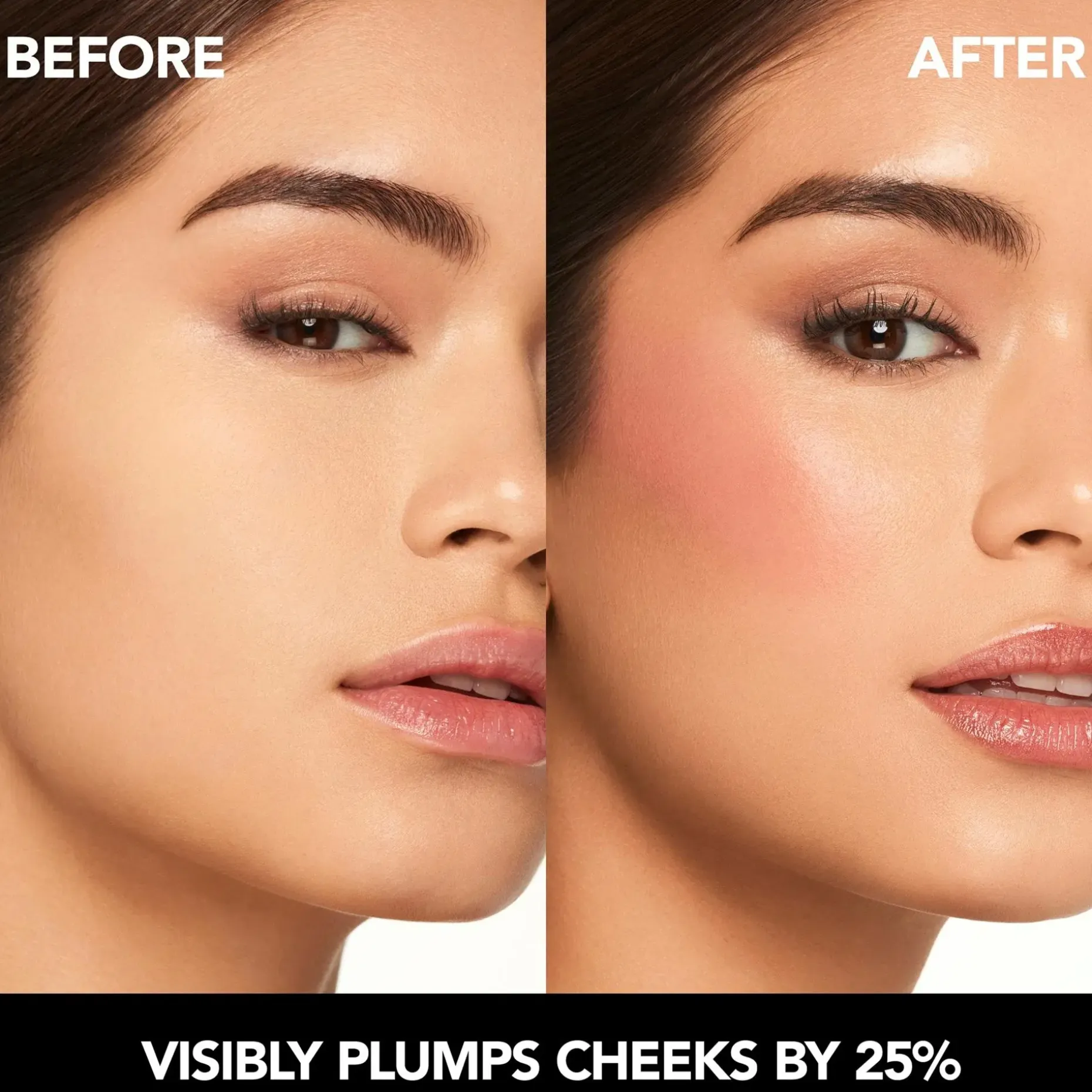 BUXOM Plump Shot" Collagen Peptides Advance Plumping Blush voide-puuteriposkipuna 3,9 g