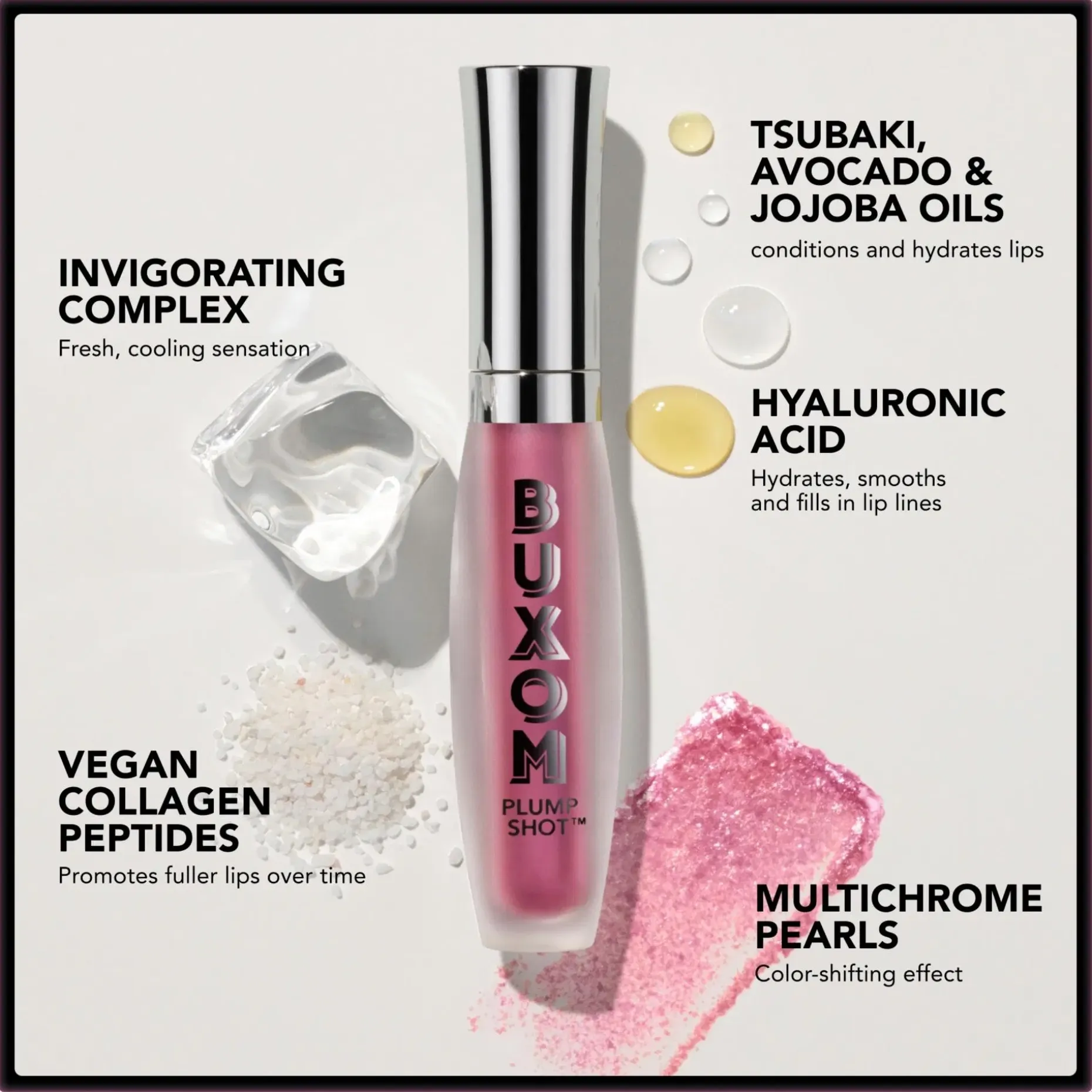 BUXOM Plump Shot" Collagen-Infused Lip Serum huuliseerumi 4 ml