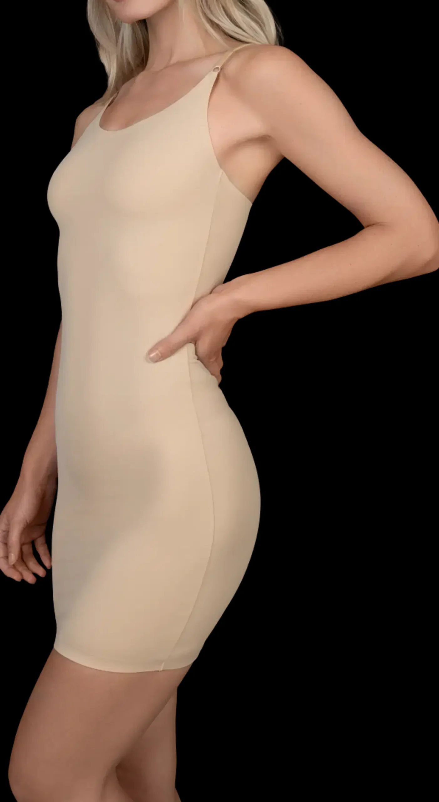 Bye Bra Invisible singlet muotoileva alusmekko