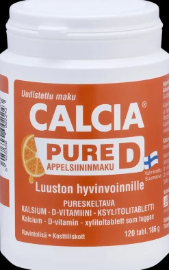 Calcia Pure D Kalkki-D3 vitamiinitabletti 120 tabl