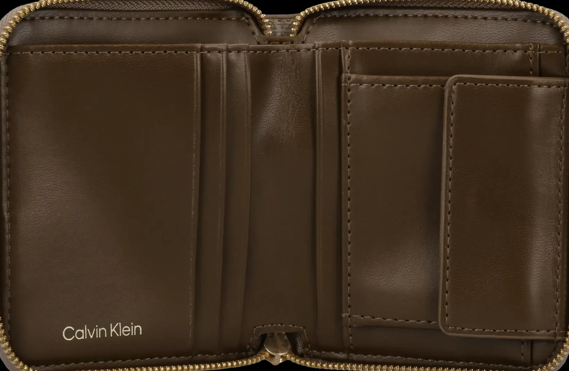 Calvin Klein Emblem aop vetoketjulompakko