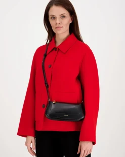 Calvin Klein Hardware zip olkalaukku