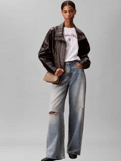 Calvin Klein Hardware zip olkalaukku