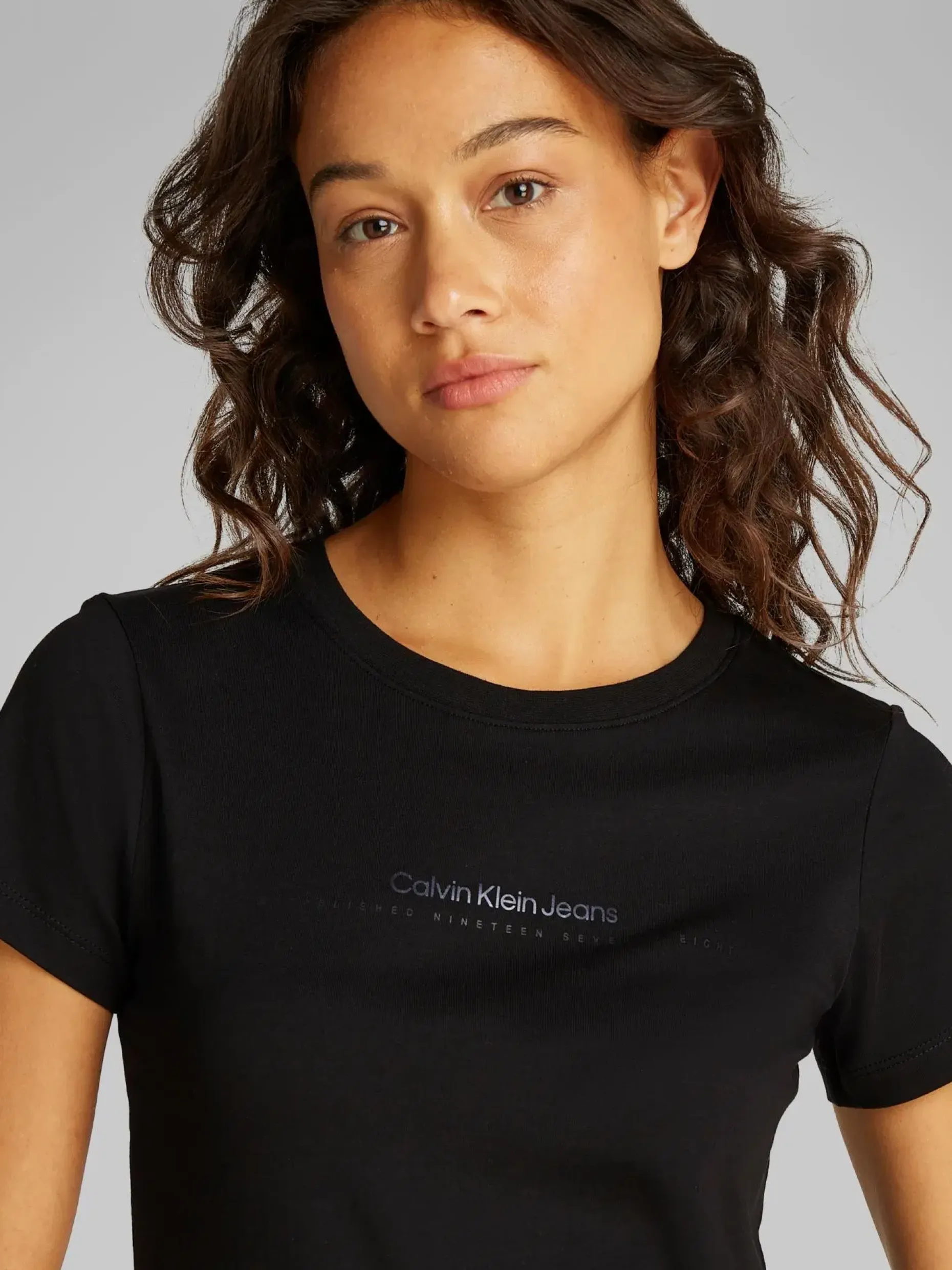 Calvin Klein Jeans Institutional logo t-paita