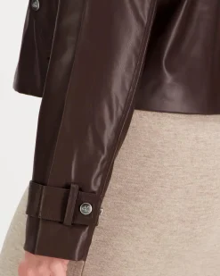 Calvin Klein Jeans Leather moto pu takki