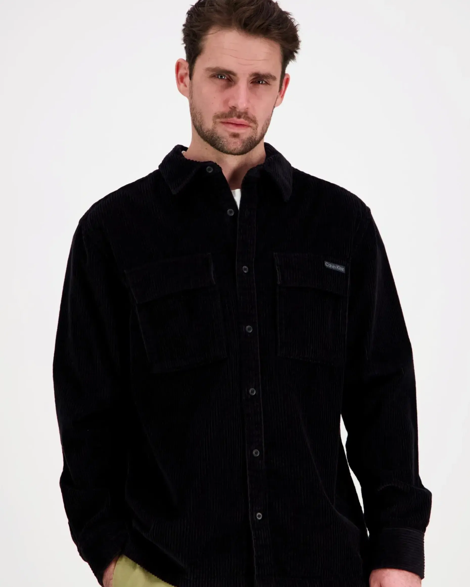Calvin Klein Jeans Ls corduroy pocket relaxed shirt paitatakki