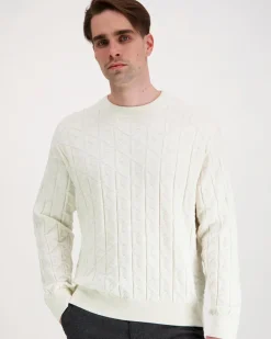 Calvin Klein Jeans Ls easy aop cotton crewnk neule