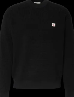 Calvin Klein Jeans Ls ez cotton waffle crwnk neule