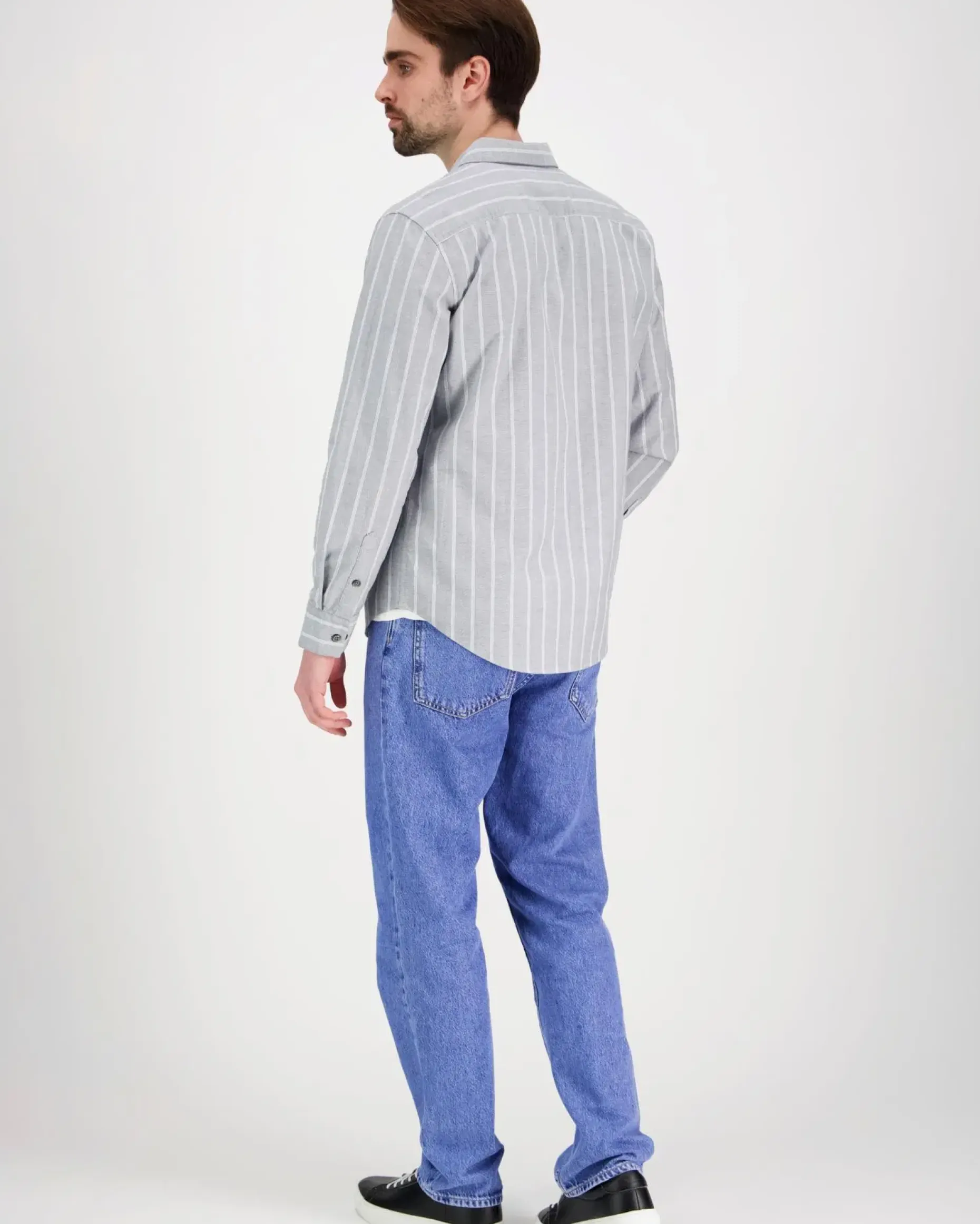 Calvin Klein Jeans Ls stripe oxford classic shirt kauluspaita