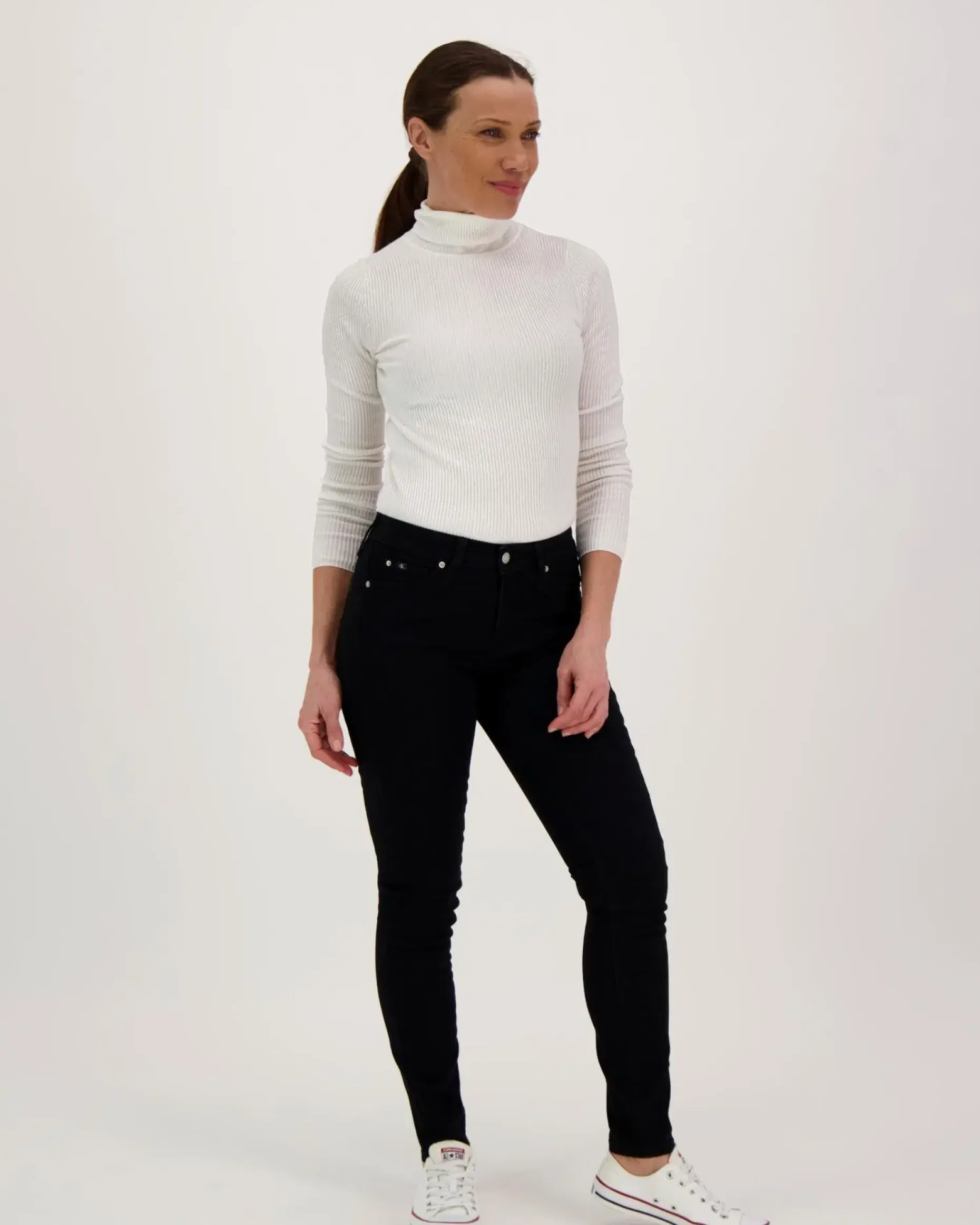 Calvin Klein Jeans Mid Rise Skinny farkut