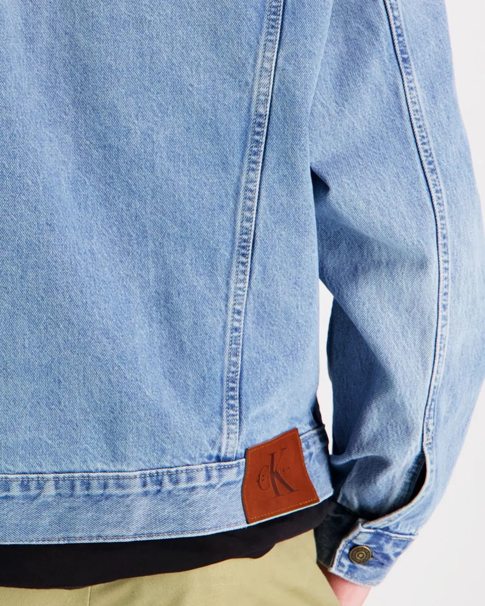 Calvin Klein Jeans 90s ck icon 94 trucker farkkutakki