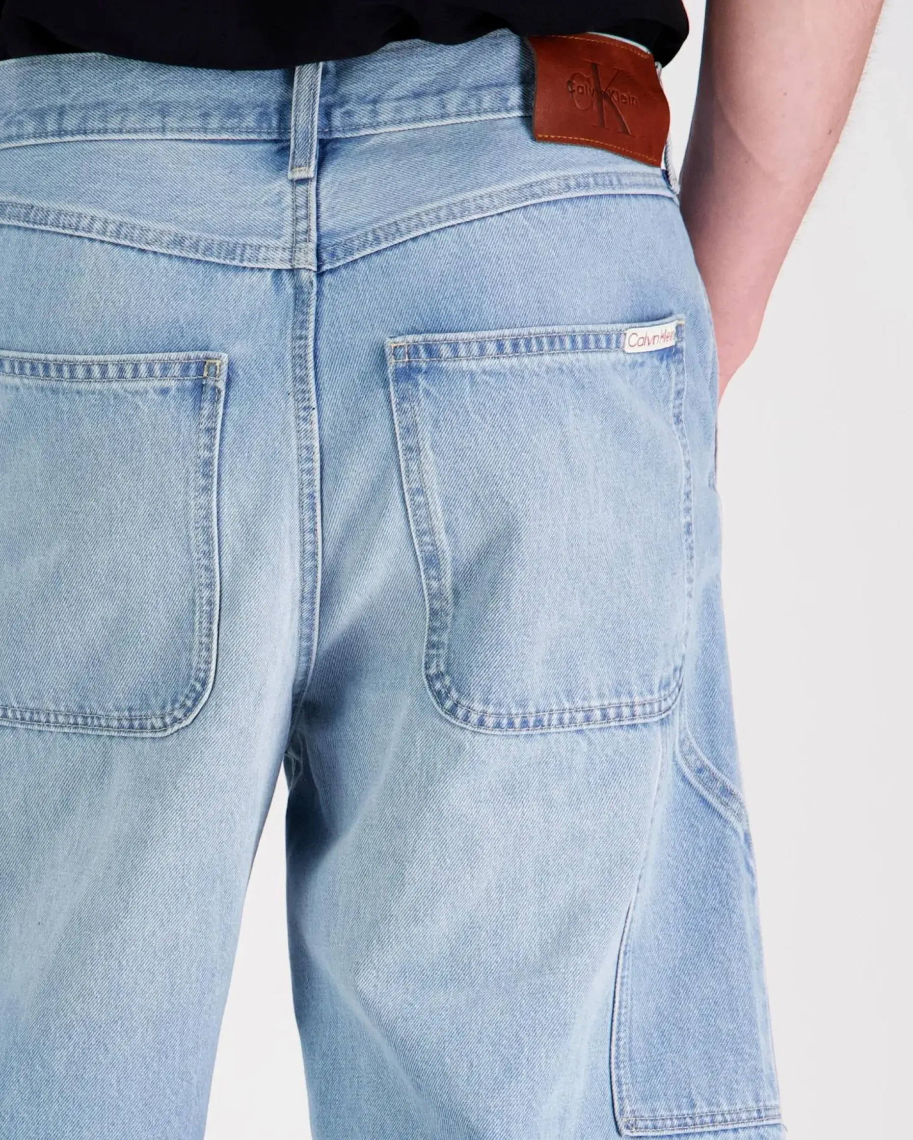 Calvin Klein Jeans 90s crpntr brd shrt farkkushortsit