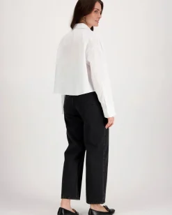 Calvin Klein Jeans Solid boxy cropped paita