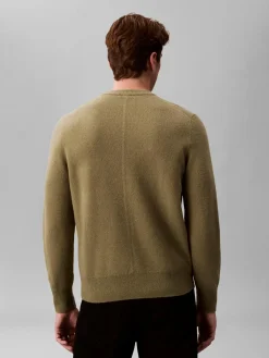 Calvin Klein Ls cozy wool crewnk sweater neule