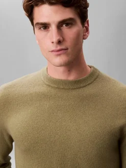 Calvin Klein Ls cozy wool crewnk sweater neule