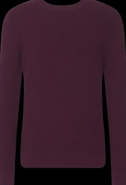 Calvin Klein Ls texture cttn crewnk neule