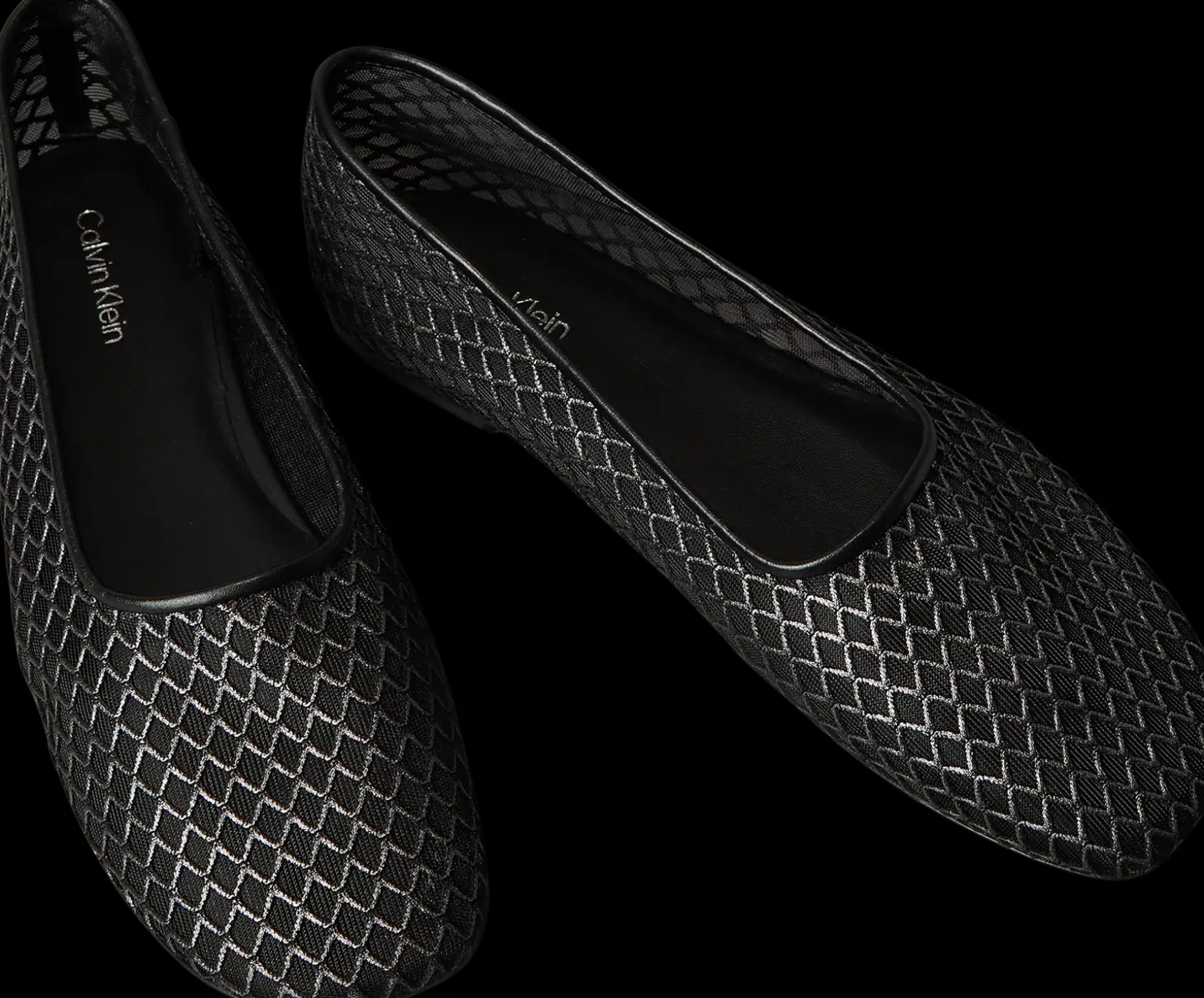 Calvin Klein Oblique mesh ballerinat