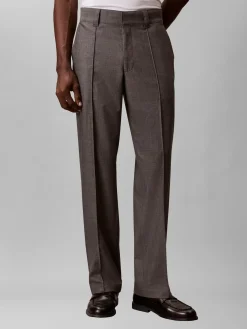 Calvin Klein 90s straight viscose blend housut