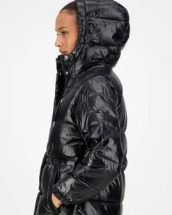 Calvin Klein Shine pitkä puffer takki