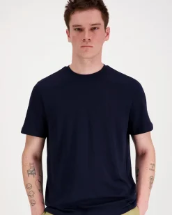 Calvin Klein Ss supima chest emb crewneck t-paita