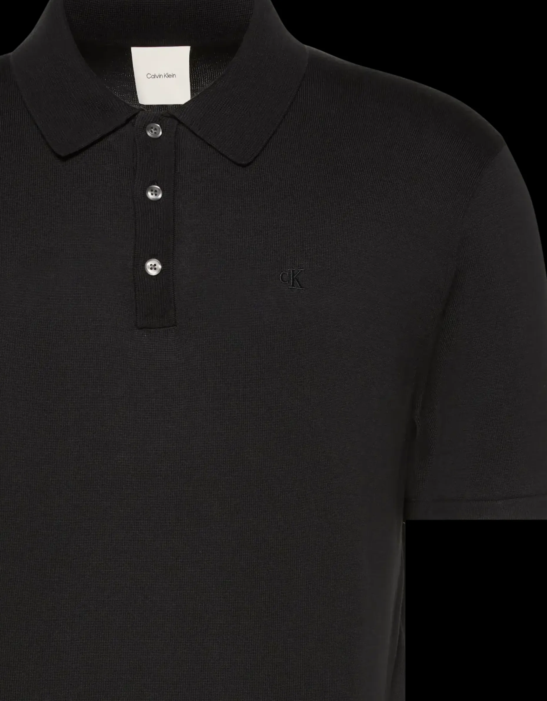 Calvin Klein Ss supima cotton polo neule