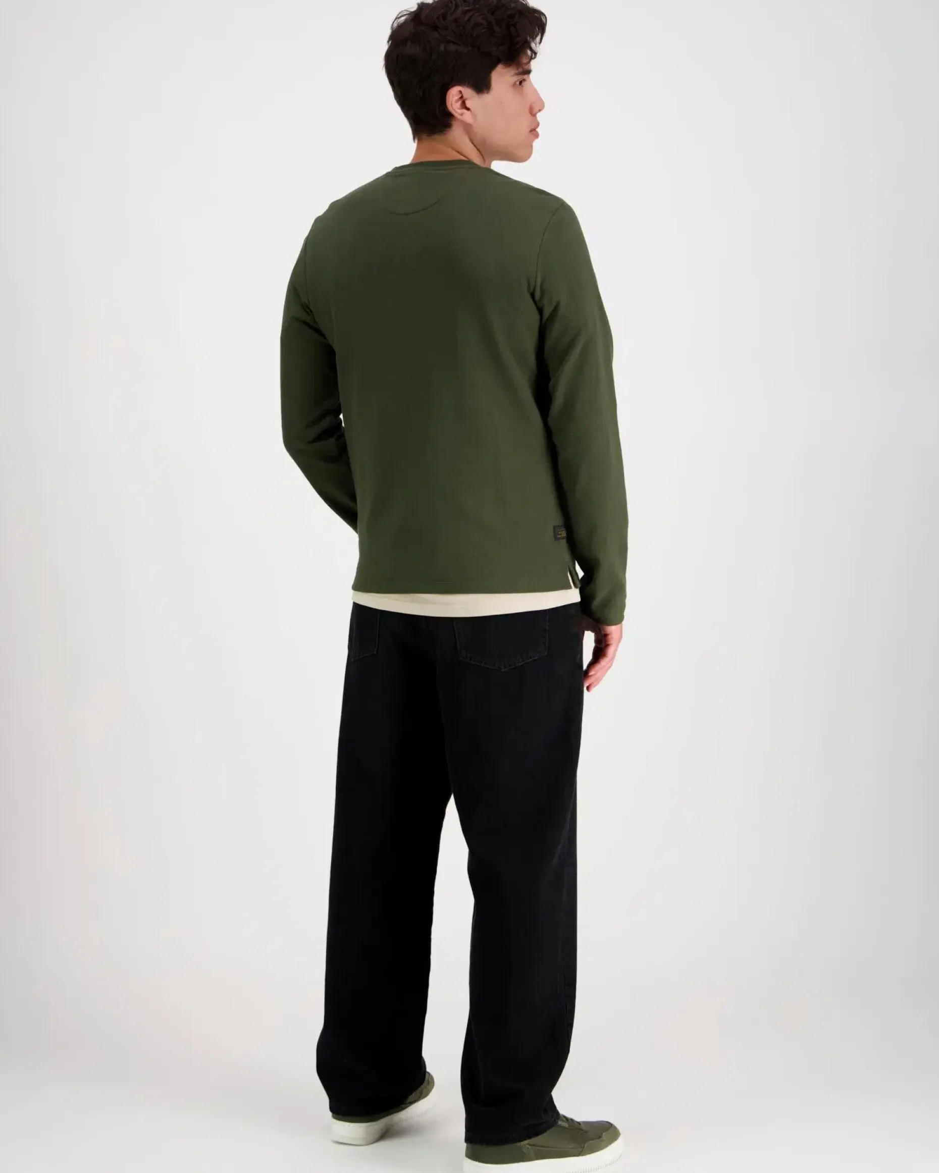 Camel Active pitkähihainen henley t-paita