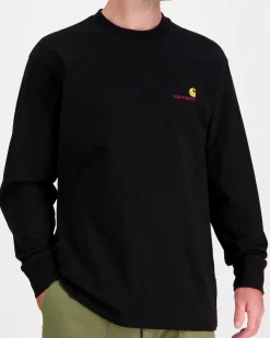 Carhartt WIP L/s american script t-paita