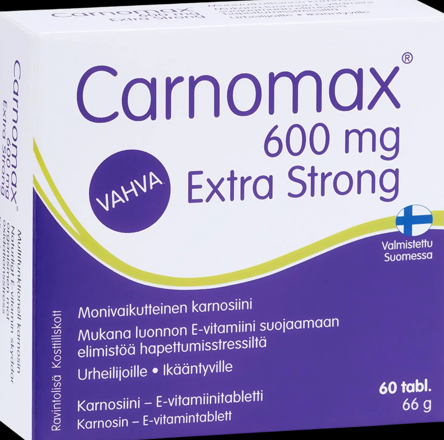 Carnomax 600 mg Extra Strong karnosiinitabletti 60 tabl