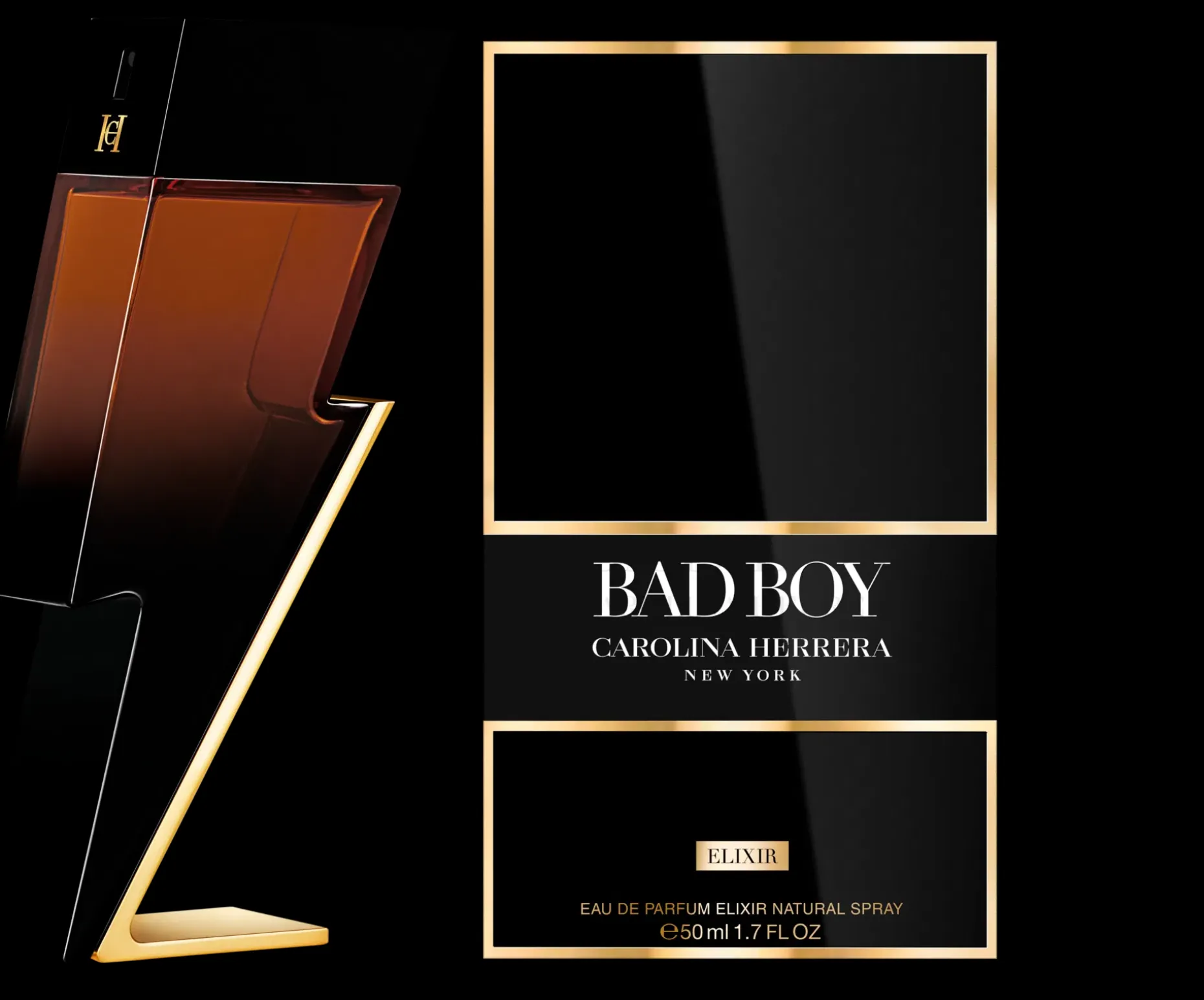 Carolina Herrera Bad Boy Elixir EdP tuoksu 50 ml