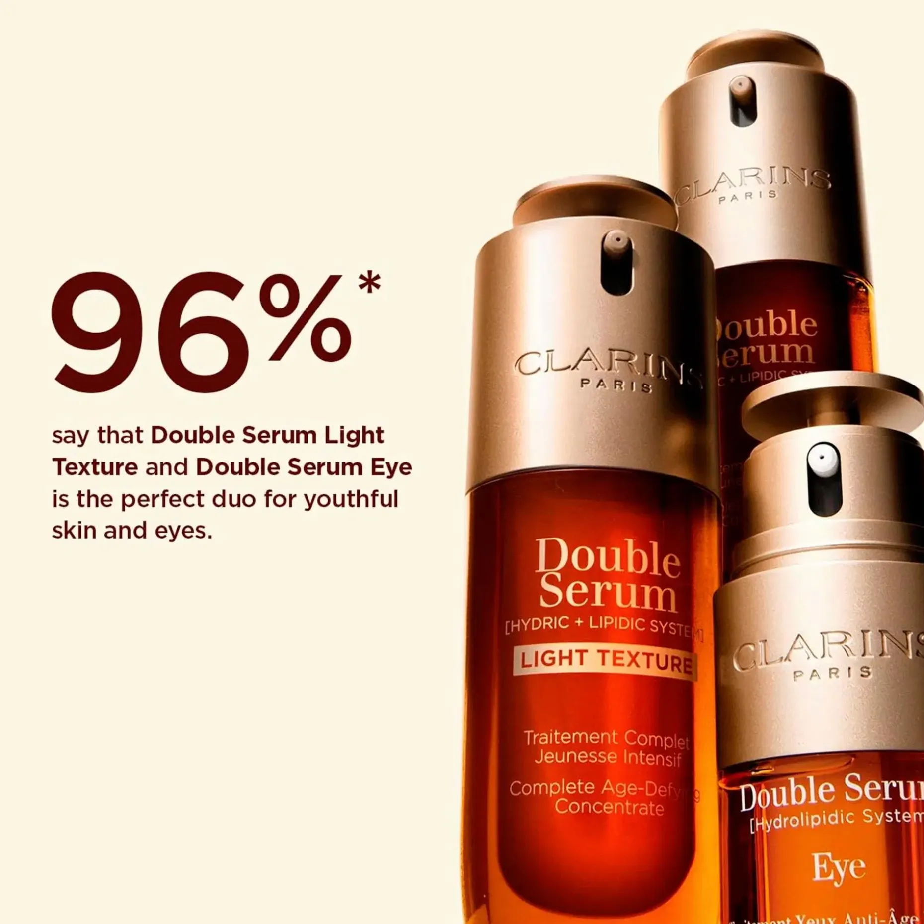 Clarins DOUBLE SERUM Light Texture seerumi 50ml