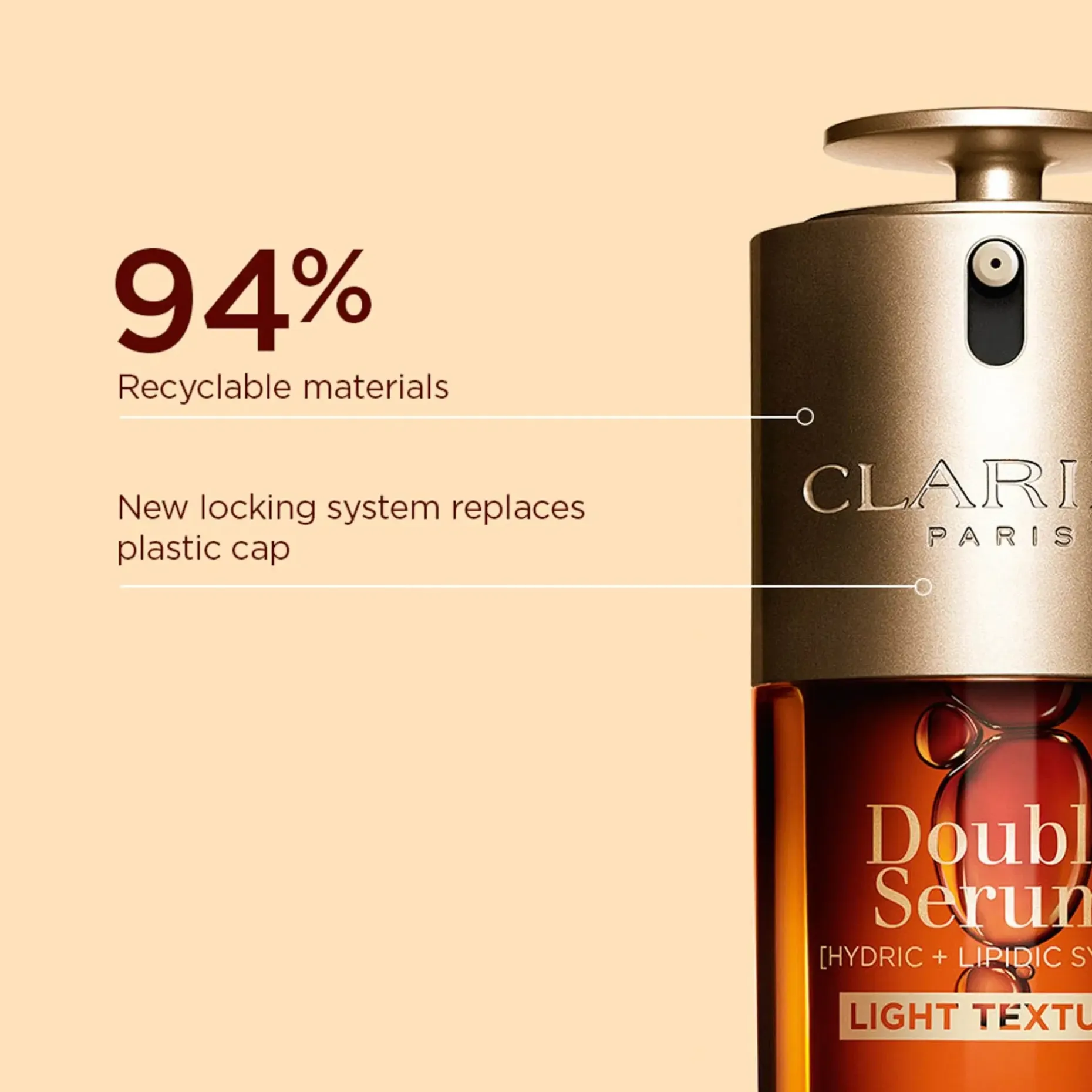 Clarins DOUBLE SERUM Light Texture seerumi 50ml