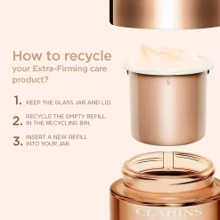 CLARINS Extra-Firming Night cream dry skin refill yövoide täyttöpakkaus 50 ml