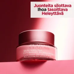 Clarins Multi-Active [NIACINAMIDE + SEA HOLLY EXTRACT] Night Cream yövoide 50 ml