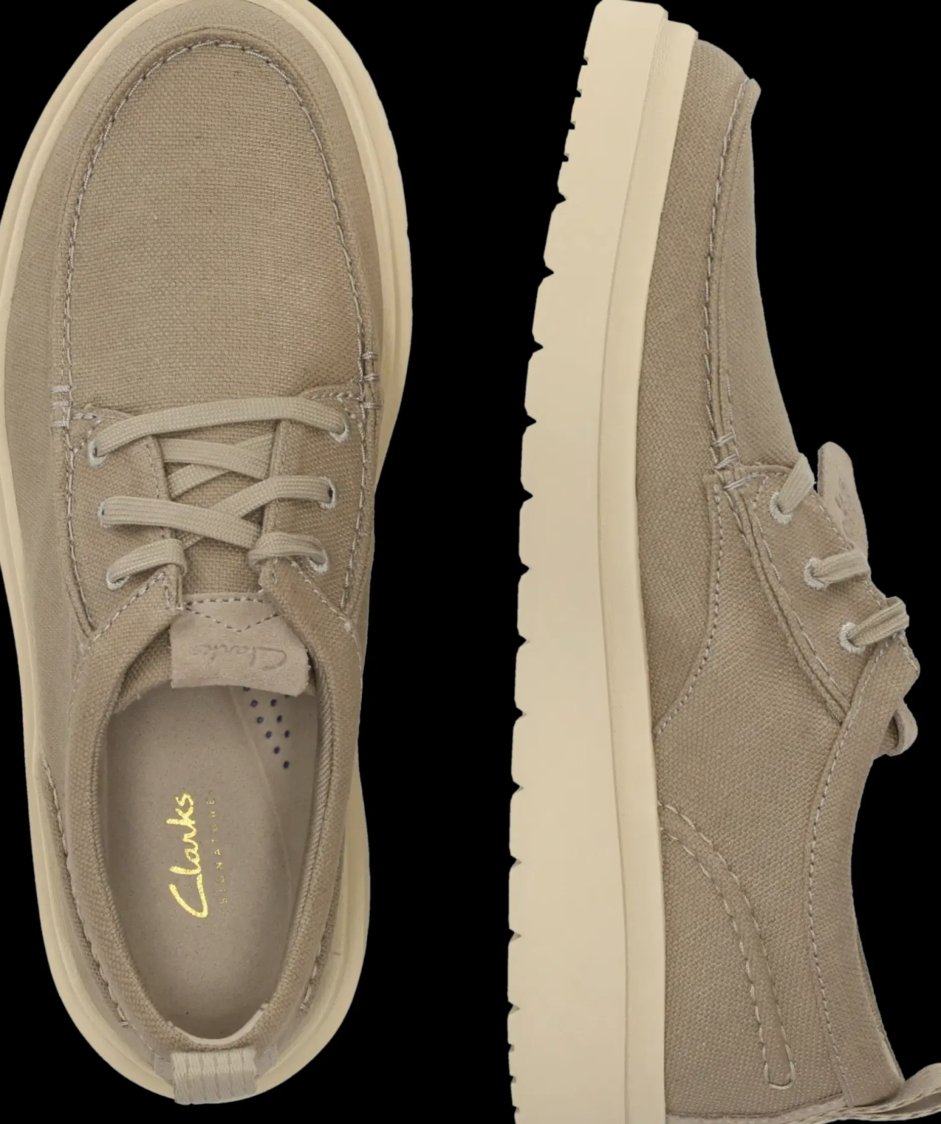 Clarks Polden Moc canvaskennarit