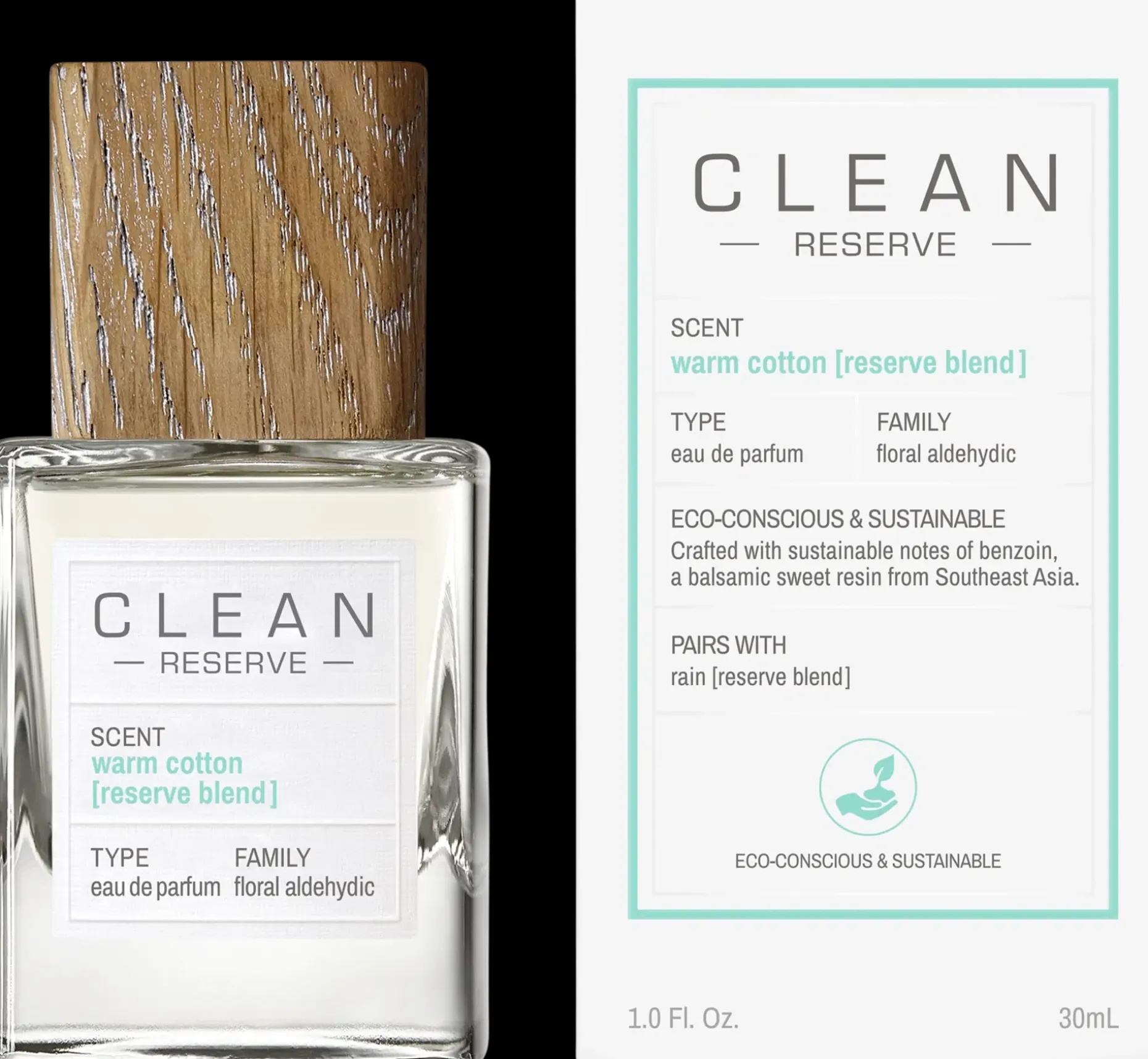 Clean Reserve Warm Cotton Eau de Parfum 30 ml