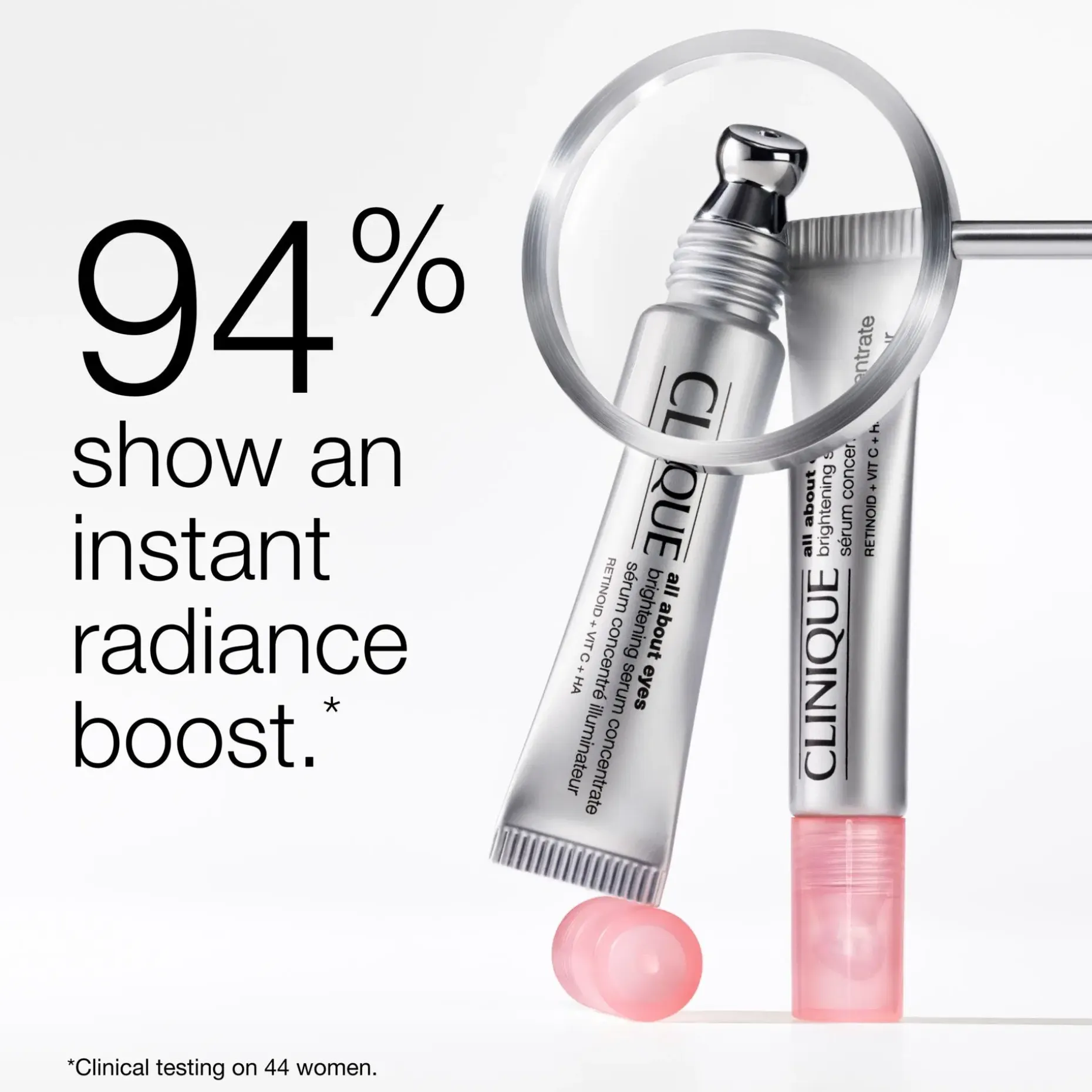 Clinique All About Eyes Brightening Serum Concentrate silmänympärysseerumi 10 ml