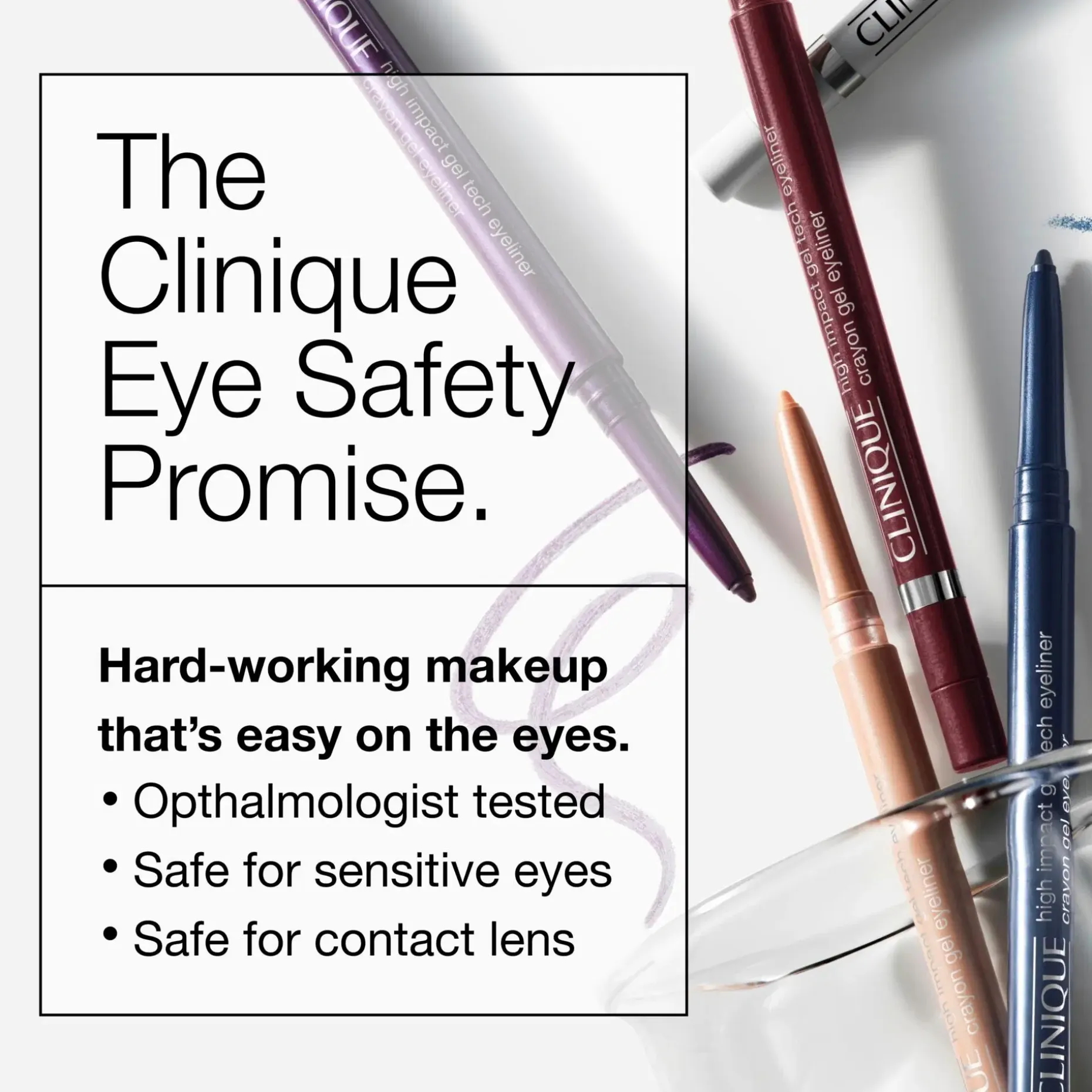 Clinique High Impact Gel Tech Eyeliner rajauskynä 0,35 g