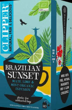 Clipper Luomu Brazilian sunset hauduke 20ps/40g
