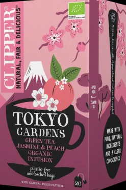 Clipper Luomu Tokyo gardens yrttihauduke 20ps/40g