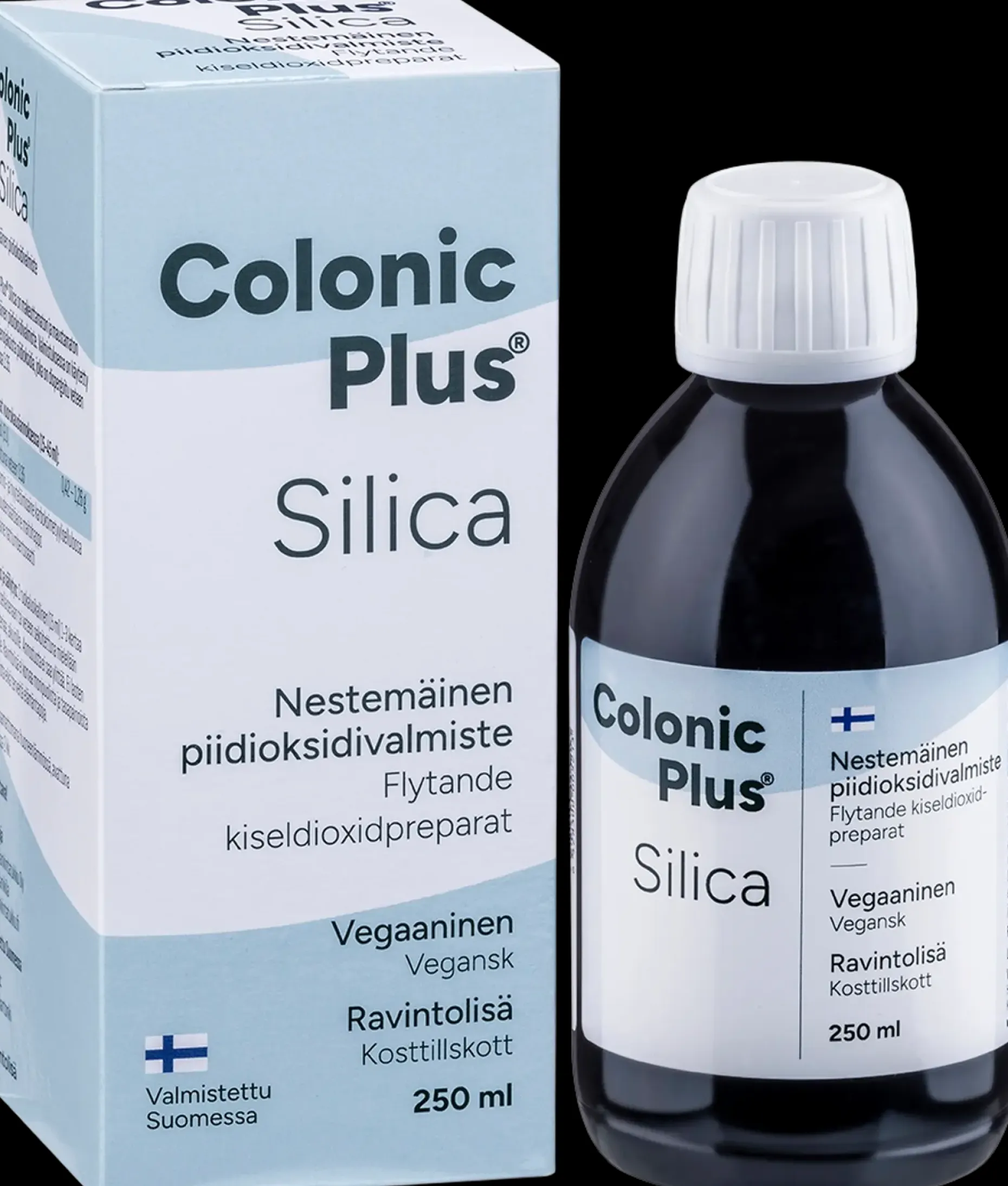 Colonic Plus Silica nestemäinen piidioksidivalmiste 250 ml