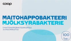 Coop maitohappobakteerivalmiste 100 tablettia