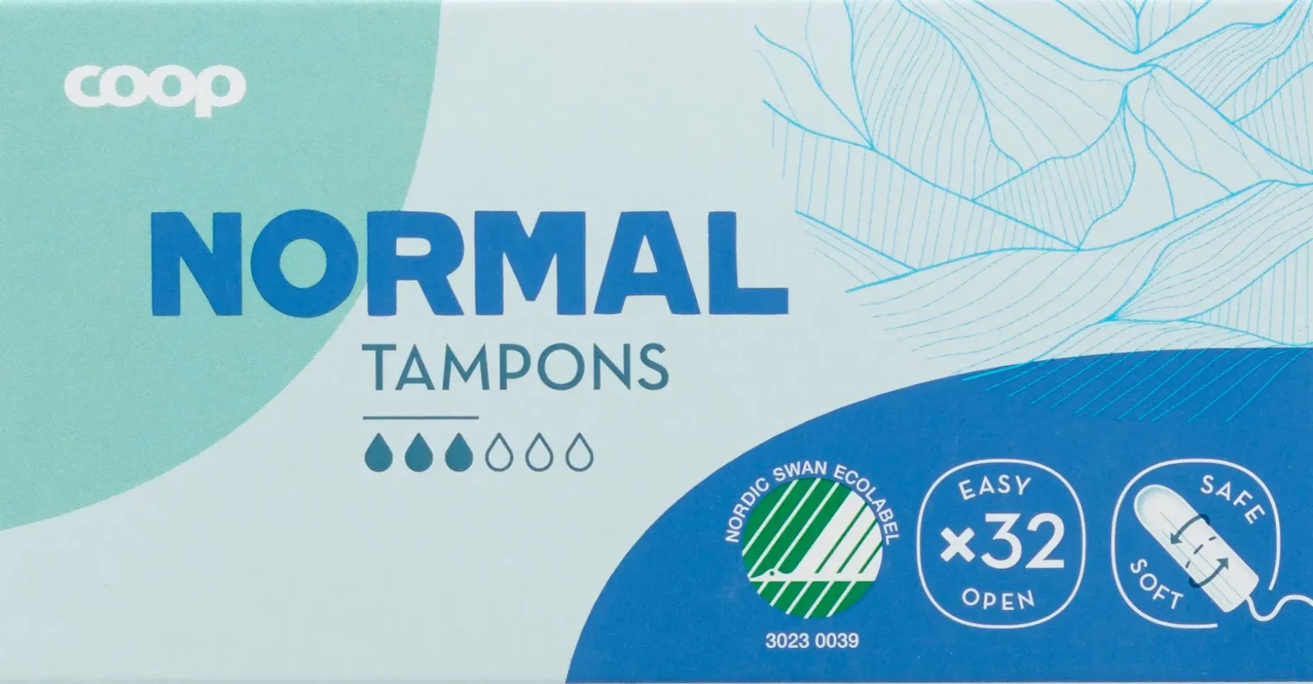 Coop tamponi normaali 32 kpl