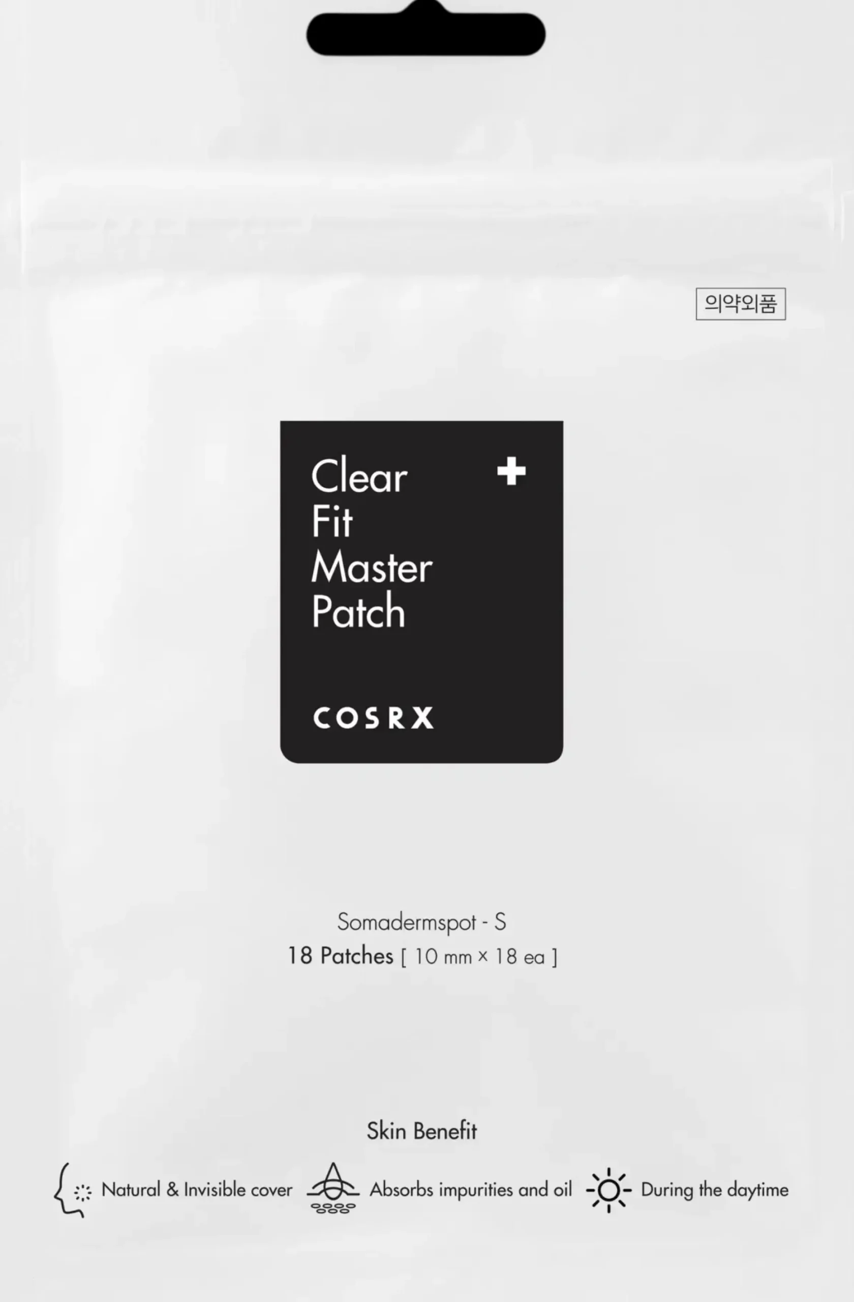 COSRX Master Patch Clear Fit finnilaastarit 18 kpl