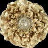 Decoris Sisustuskukka kultakimalle 10x3cm